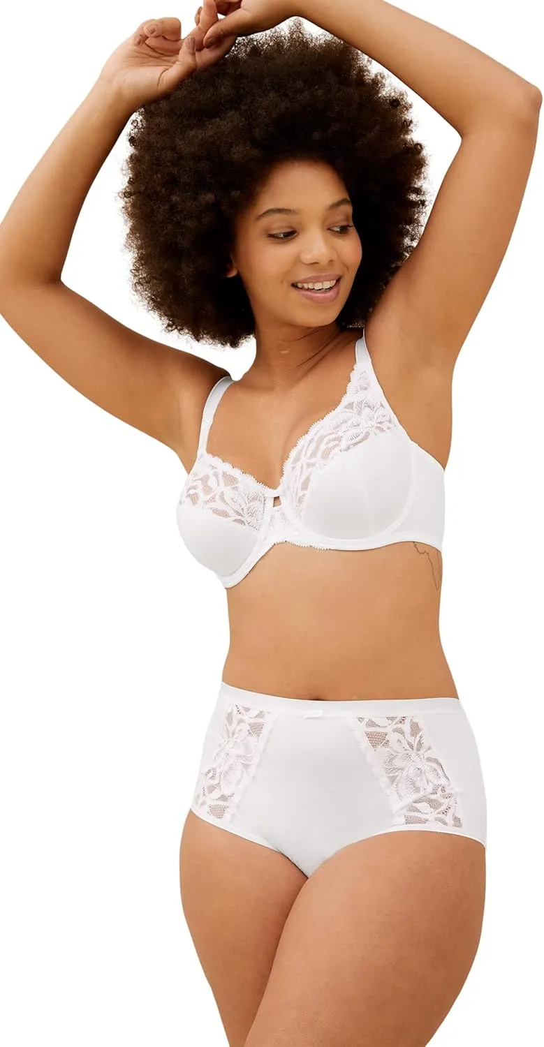 Marks & Spencer Women's Floral Lace Non Padded Underwired Full Cup Bra