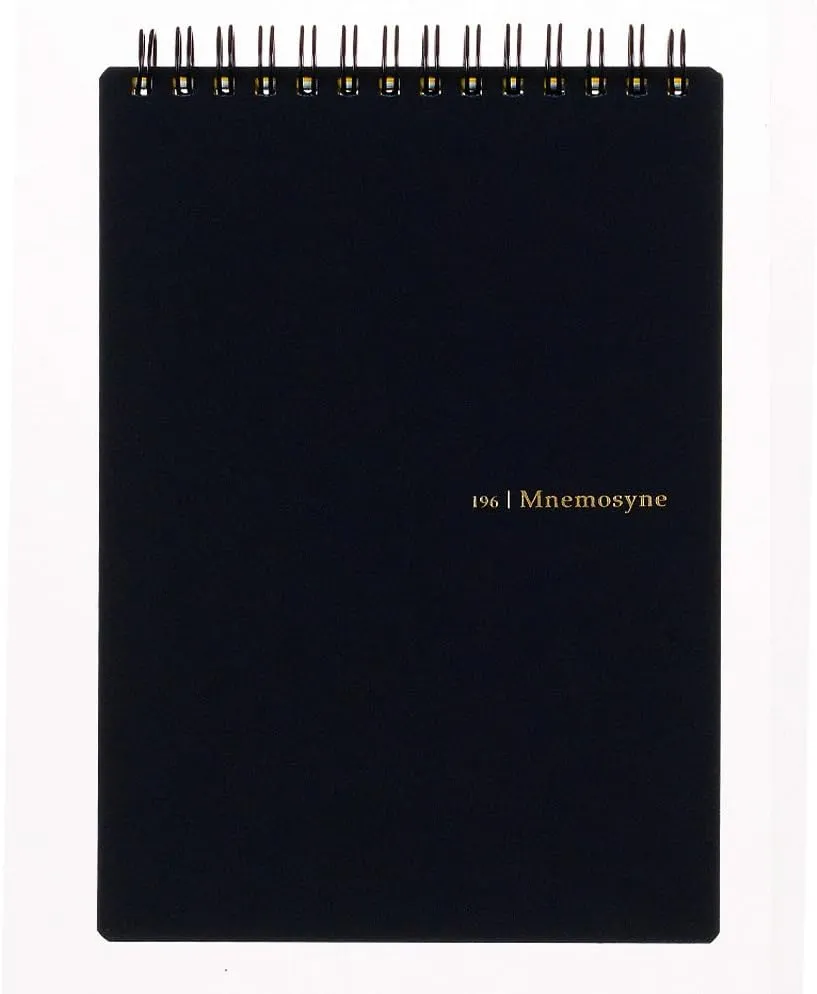 Maruman Nemosine Notebook, 0.3 inch (7 mm) Ruled, B6 N196A, Set of 5