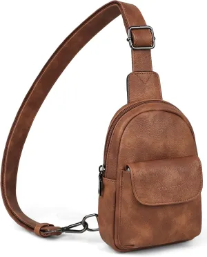 MASINTOR Small Sling Bag for Women Fashion Fanny Pack Crossbody Bags for Women Sling Backpack for Travel