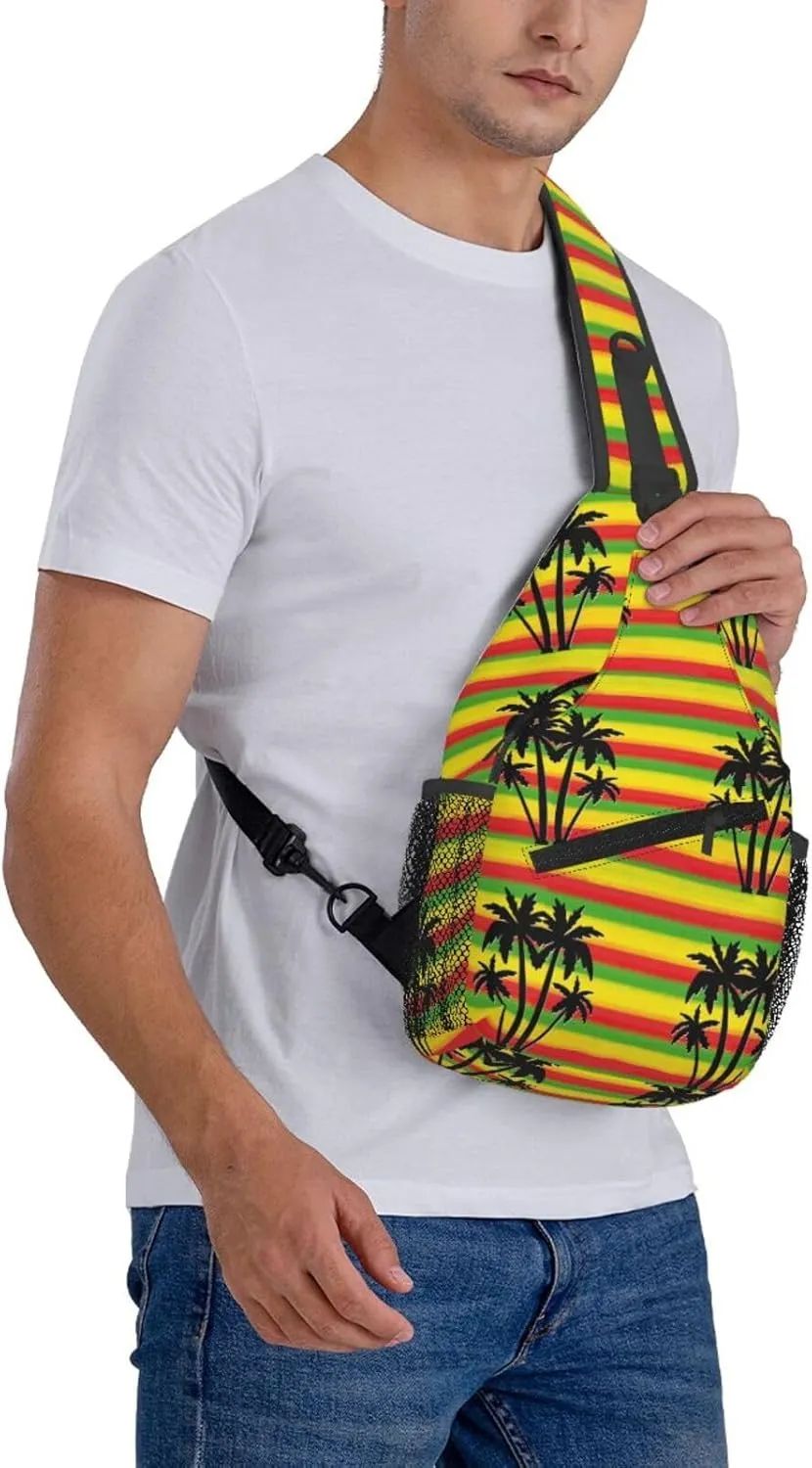 Math Mathematics Sling Bag Adjustable Crossbody Bag Casual Chest Bags Travel Shoulder Backpack For Women Men