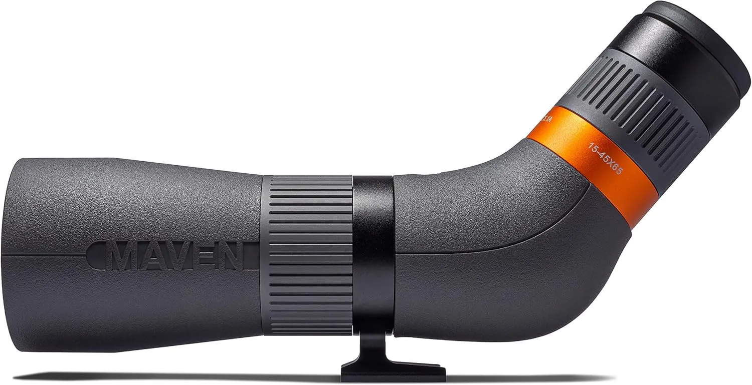 Maven CS.1 15-45X65mm Spotting Scope Gray/Orange ED Lens