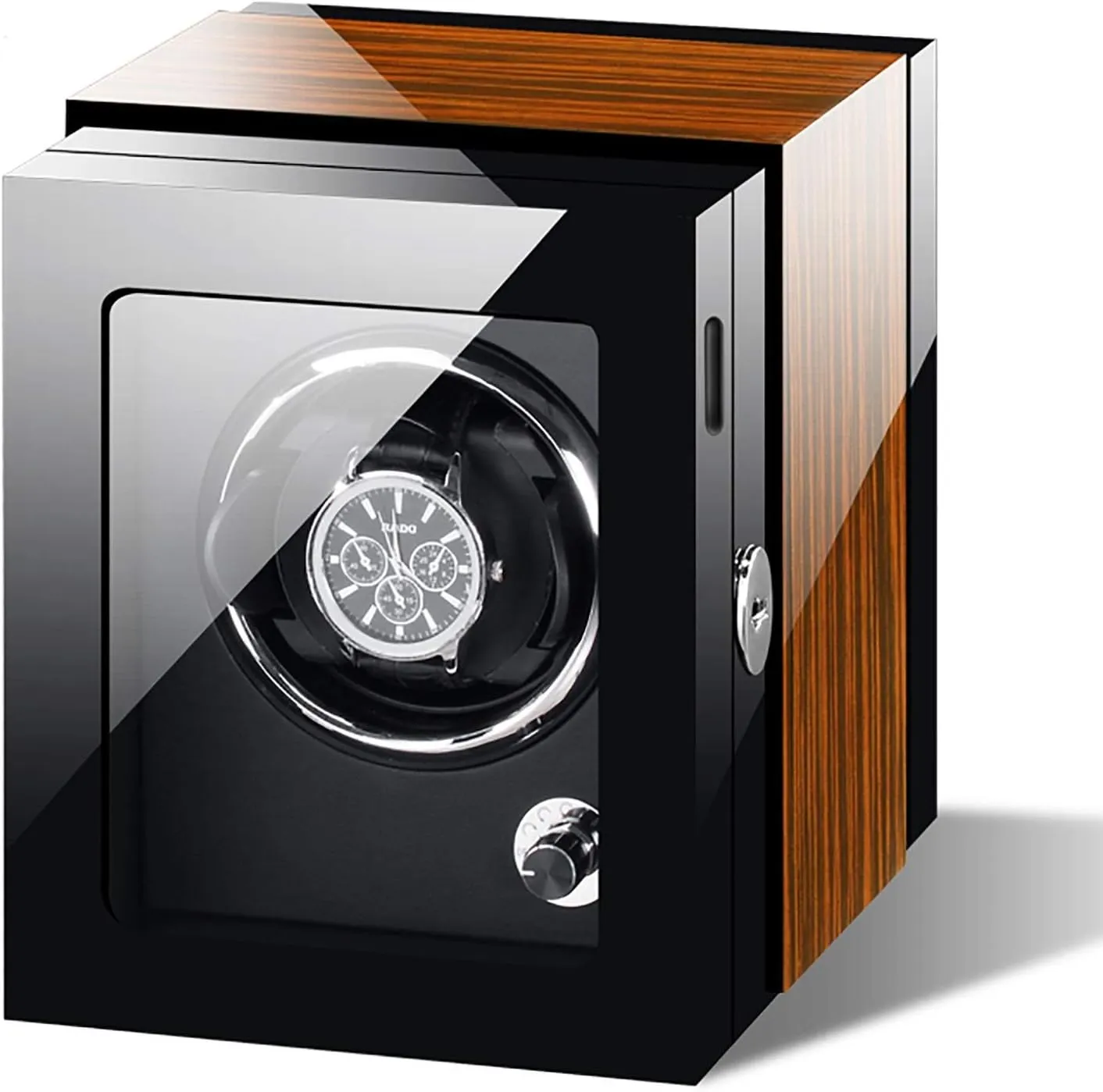 Mechanical Watch Winding Box Vertical Watch Shaker Automatic Motor Swing Watch Winder Rotating Device Watc,