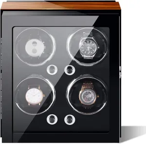 Mechanical Watch Winding Box Vertical Watch Shaker Automatic Motor Swing Watch Winder Rotating Device Watc