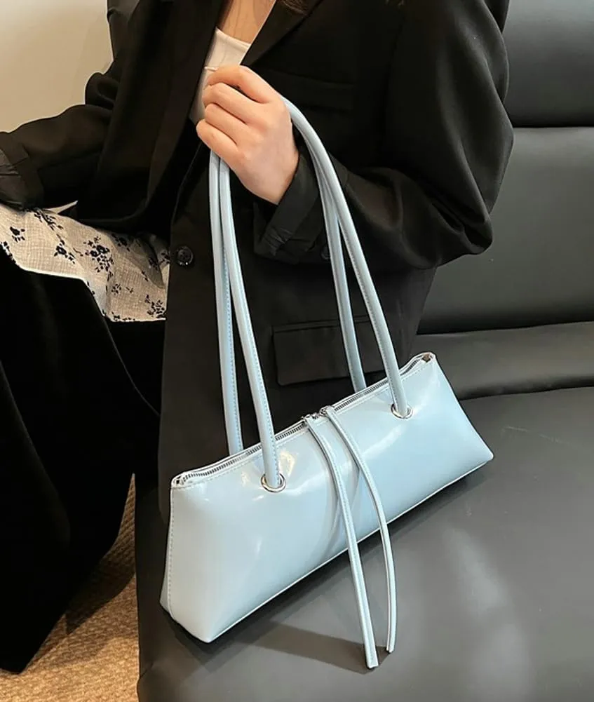 Medium Clutch Shoulder Bag for Women Vintage Bags Trendy Women's Tote Handbag Purse with zipper Closure