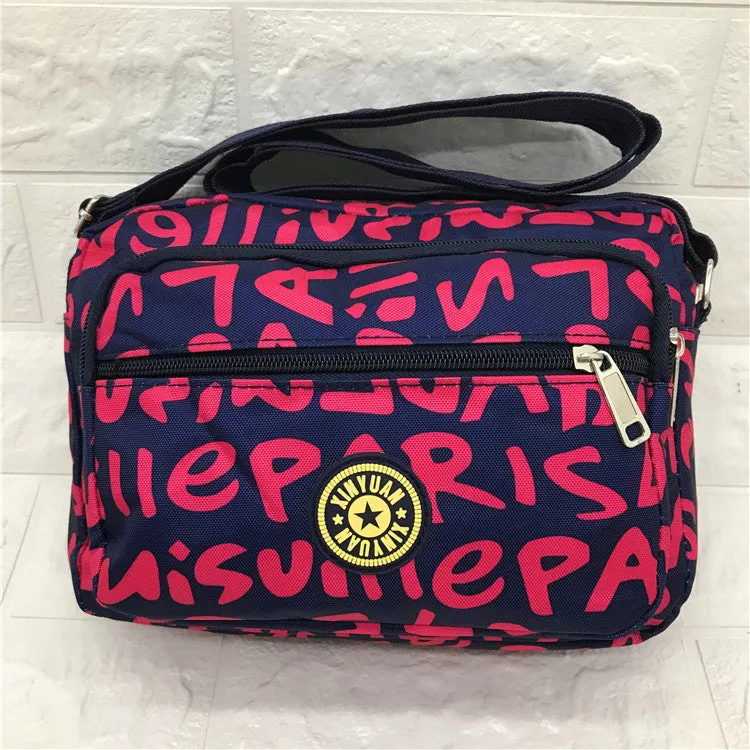 Medium-sized Canvas Mummy Running Street Stall Shoulder Bags