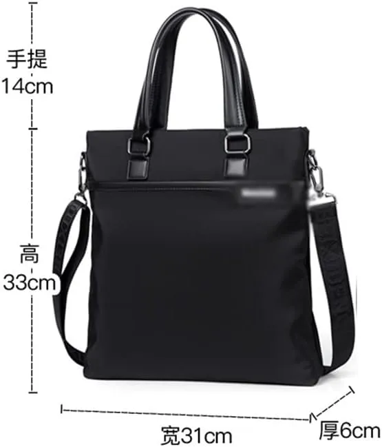 Men's Bag Shoulder Crossbody Bag Men's Portable Vertical Version of Business Leisure Spinning Bag Conference