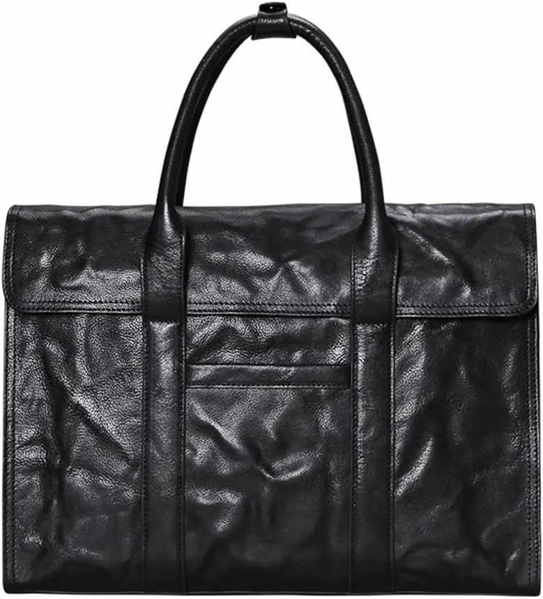 Men's Bags Leather Men's Handbags Large Capacity Horizontal Computer Bag Layer Cowhide Business Briefcase