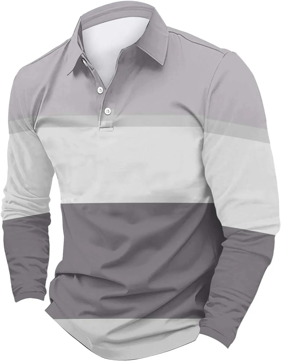 Mens Big and Tall Polo Shirts Lapel T Shirt Tops Men's Business Tops Mens Golf Shirts Dryfit Shirts for Men De