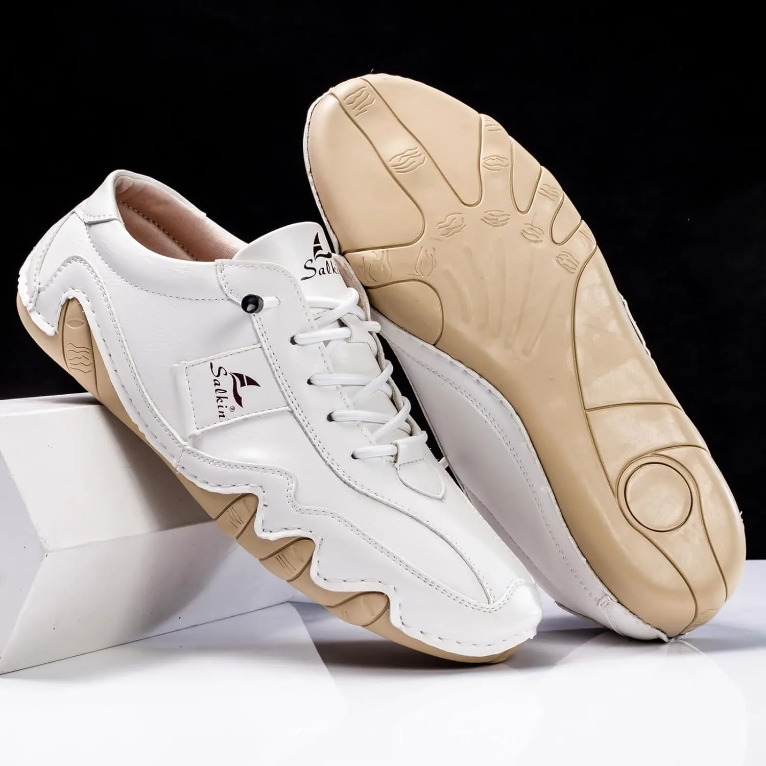 Men's Casual Sports Shoes, Fashionable Single Shoes, Enlarged Size, Outdoor Anti-Slip