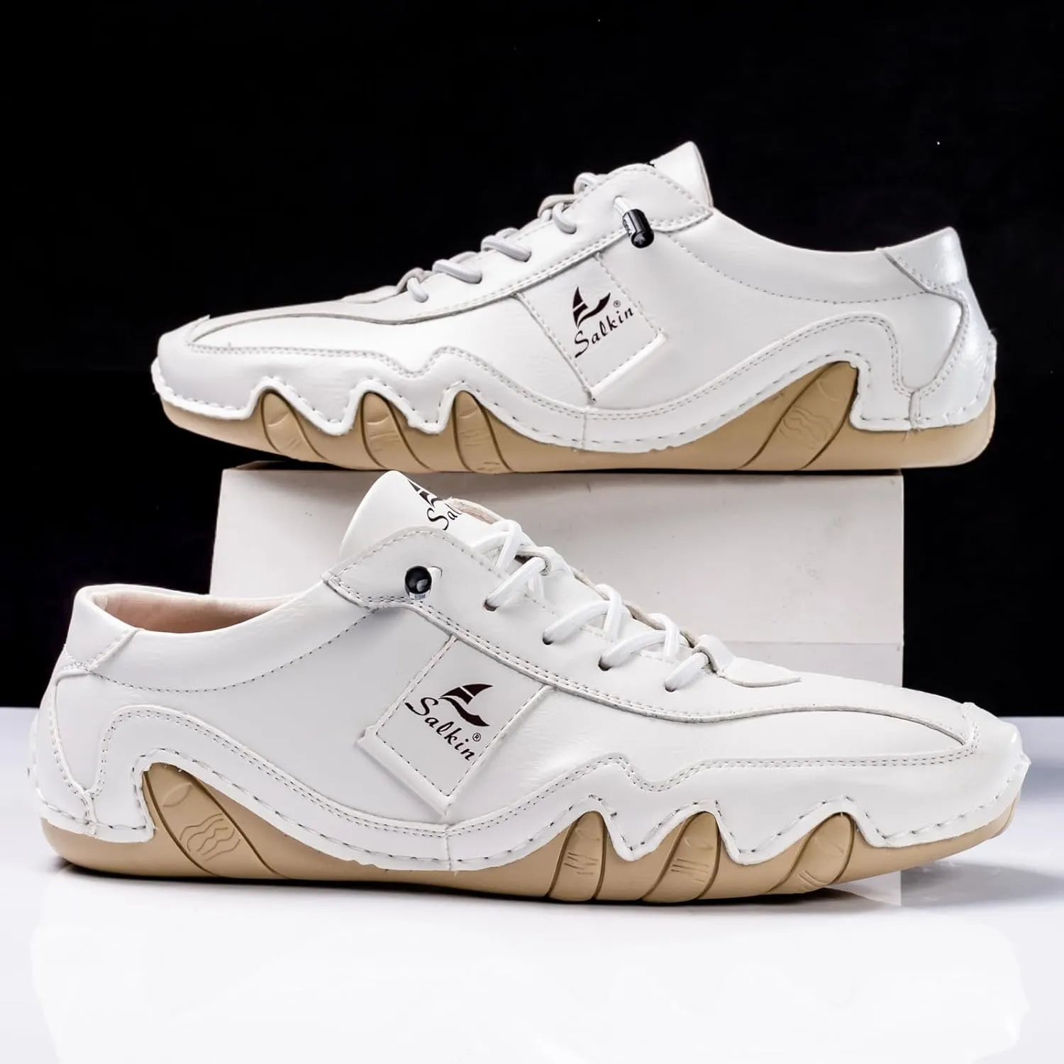 Men's Casual Sports Shoes, Fashionable Single Shoes, Enlarged Size, Outdoor Anti-Slip