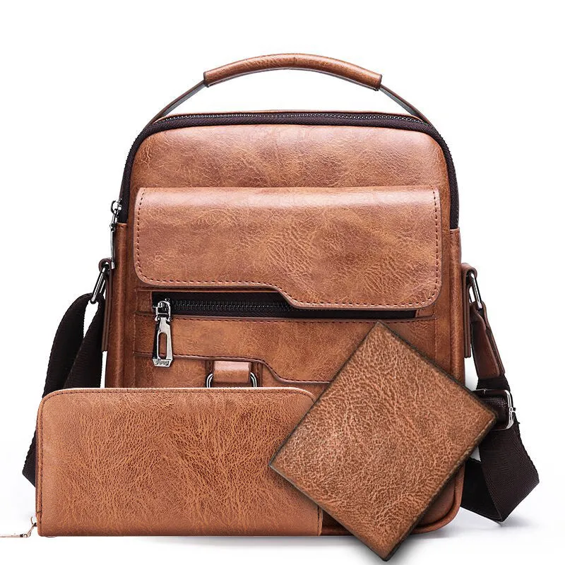 Men's Document Korean Style Business Vertical Men's Chest Bags