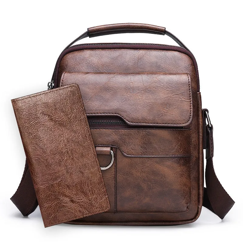 Men's Document Korean Style Business Vertical Men's Chest Bags