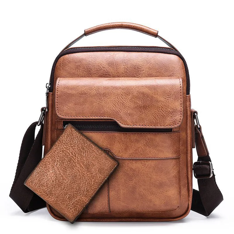 Men's Document Korean Style Business Vertical Men's Chest Bags