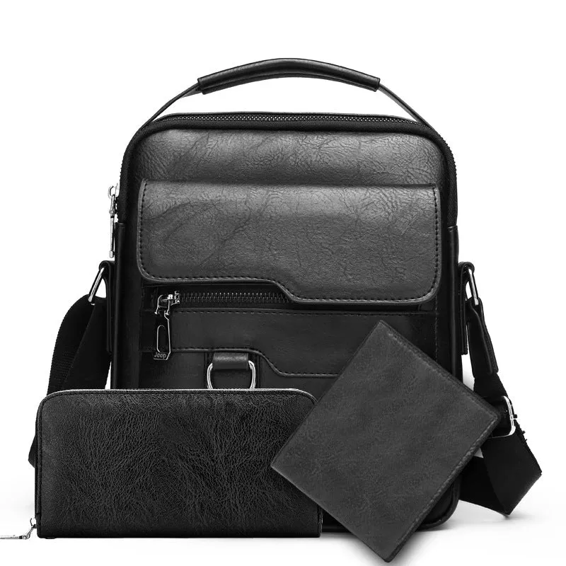 Men's Document Korean Style Business Vertical Men's Chest Bags