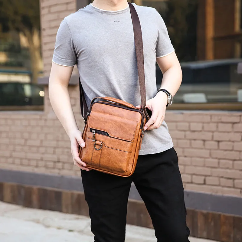 Men's Document Korean Style Business Vertical Men's Chest Bags