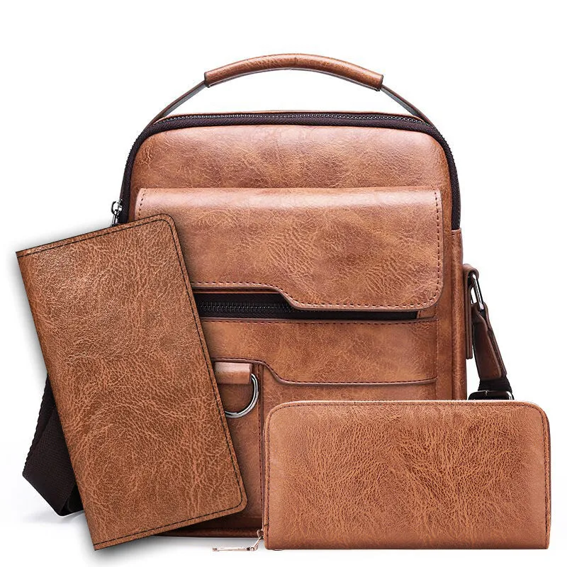Men's Document Korean Style Business Vertical Men's Chest Bags