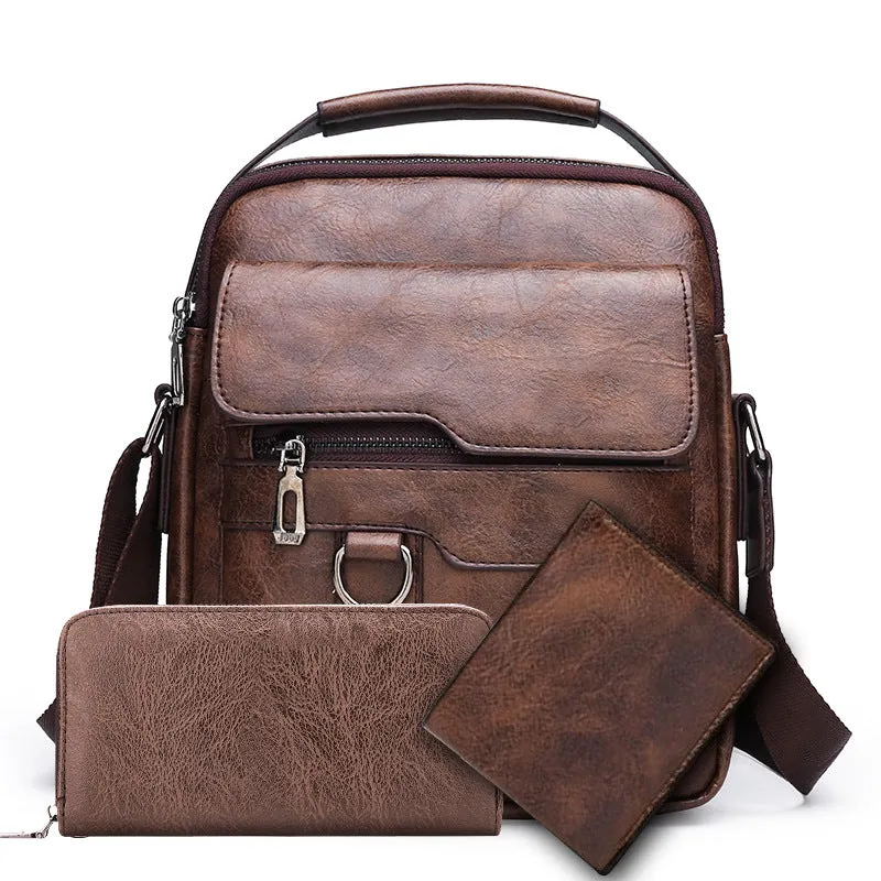 Men's Document Korean Style Business Vertical Men's Chest Bags