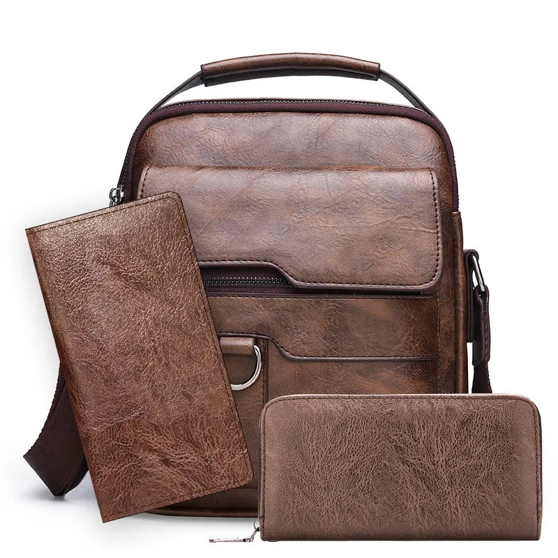 Men's Document Korean Style Business Vertical Men's Chest Bags