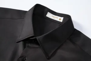 Men's Dress Shirts Formal Slim Fit Stretch Long Sleeve Button Down Shirt for Men Wrinkle Free Collar Business Shirts