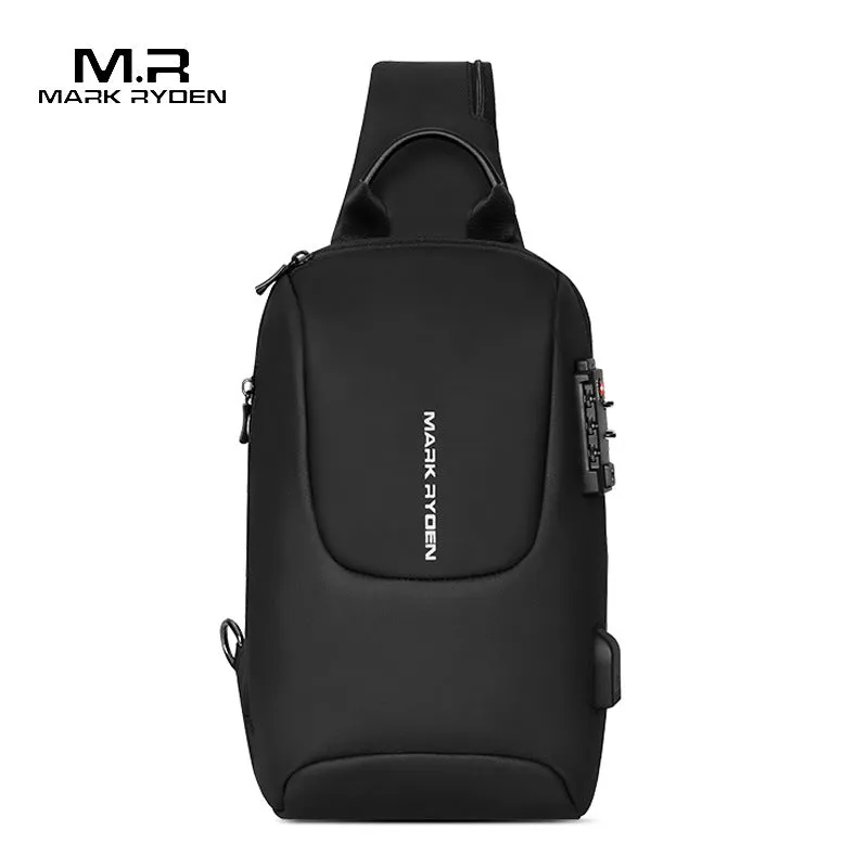 Men's Marco Rechargeable Oxford Cloth Business Commute Shoulder Bags