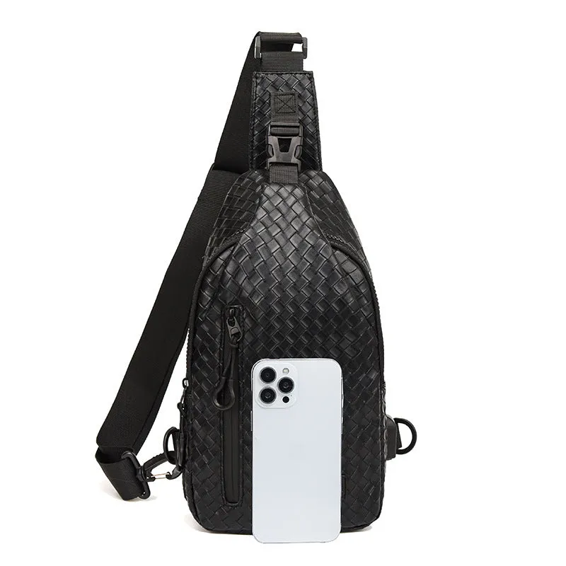 Men's Multi-Function Waterproof Crossbody Bag