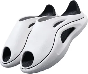 Men's Summer Slippers -Lightweight Cushioning EVA Material, Fashionable, Anti-slip Sole, Breathable, Suitable for Beach, Gym And Daily Wear.