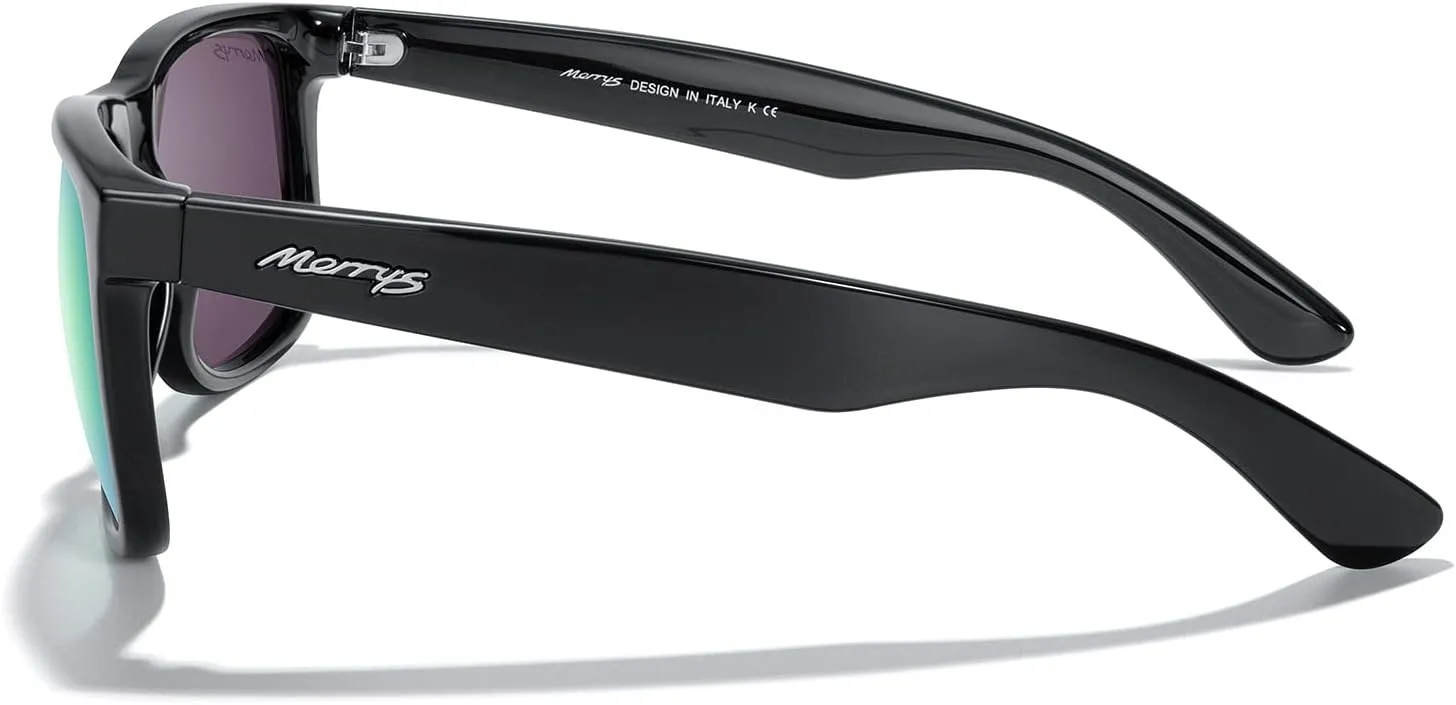 MERRY'S Men's Rectangular Polarized Sunglasses UV400 Protection for Driving Fishing Hiking Golf Outdoor Sport Glasses S8165