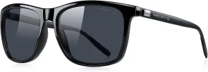 MERRY'S Unisex Polarized Aluminum Sunglasses Vintage Sun Glasses For Men/Women S8286