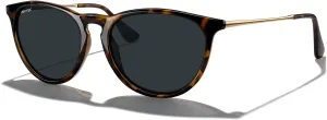 MERRY'S Vintage Polarized Sunglasses for Women Men Retro Round Mirrored Lens Sun glasses UV400