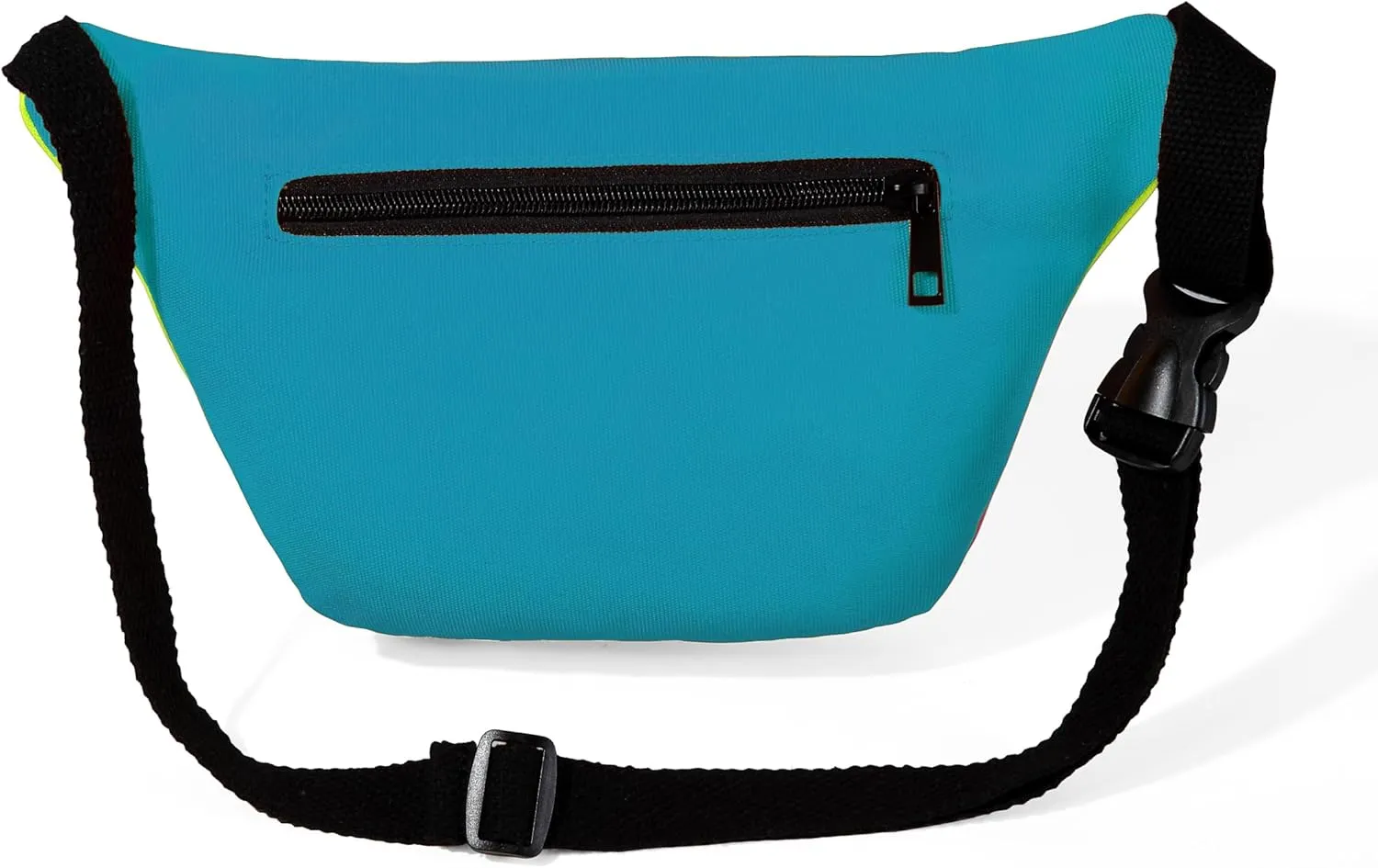 MIAIULIA 80s Neon Waist Fanny Pack for 80s Costumes,Festival Travel Party(Rose Green Blue)
