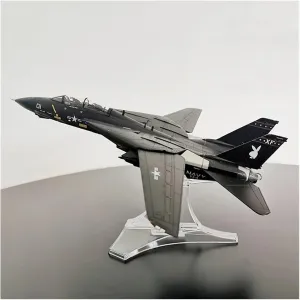 Mini Aircraft Model 1 72 for F-14A Tomcat VX-14 Fighter Alloy Model Die-cast Aircraft Model Series Decorative Ornaments Airplane Kit