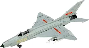 Mini Aircraft Model 1:48 for Chinese Air Force J-7G Fighter Jet Model Alloy Finished Aircraft Simulation Souvenir Airplane Kit
