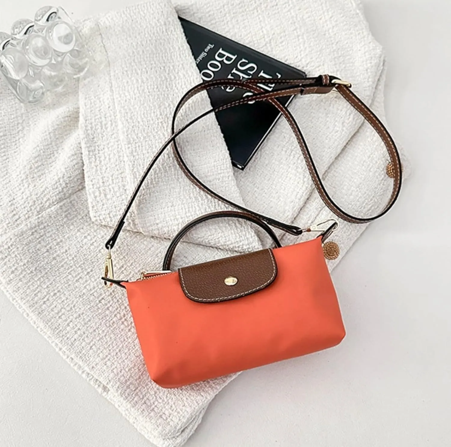 Mini Crossbody Bags for Women Mini Tote Bag Adjustable Strap Phone Purses Shoulder Cross Body Purses Colorblock