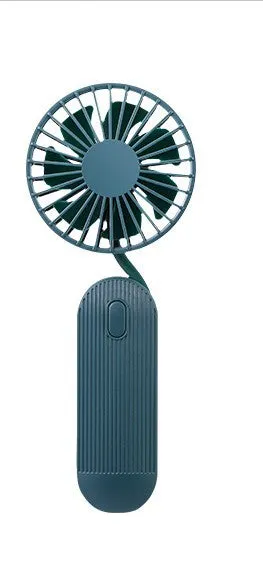 Mini Fan Hanging Neck Upgrade Rechargeable Foldable Portable Outdoor Handheld USB Fan