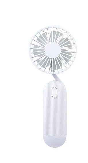 Mini Fan Hanging Neck Upgrade Rechargeable Foldable Portable Outdoor Handheld USB Fan