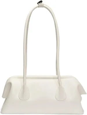 Minimalist Underarm Bag Women 2025 Spring, Solid Color Chic Shoulder Purse, Elegant & Trendy Crossbody Handbag