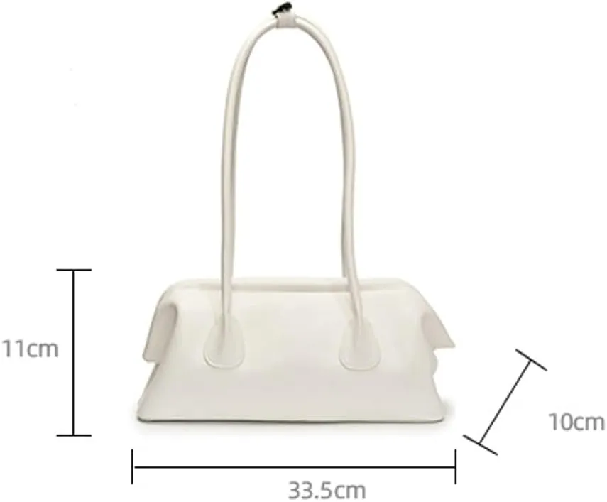 Minimalist Underarm Bag Women 2025 Spring, Solid Color Chic Shoulder Purse, Elegant & Trendy Crossbody Handbag