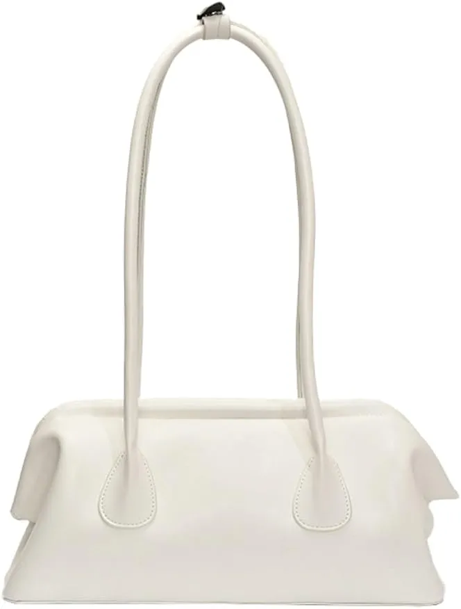 Minimalist Underarm Bag Women 2025 Spring, Solid Color Chic Shoulder Purse, Elegant & Trendy Crossbody Handbag