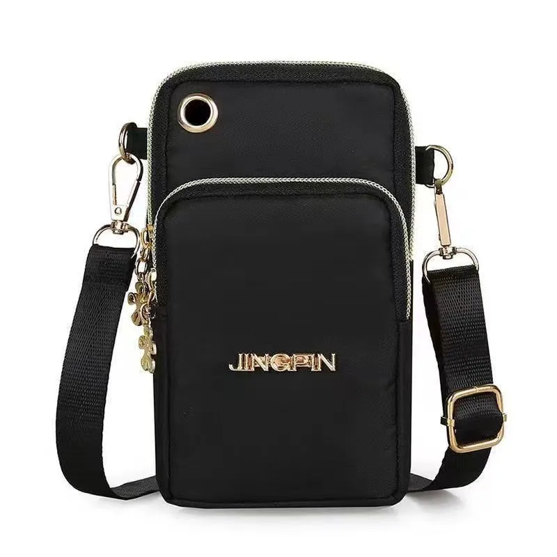 Mobile Female Mini Summer Canvas Vertical Phone Bags