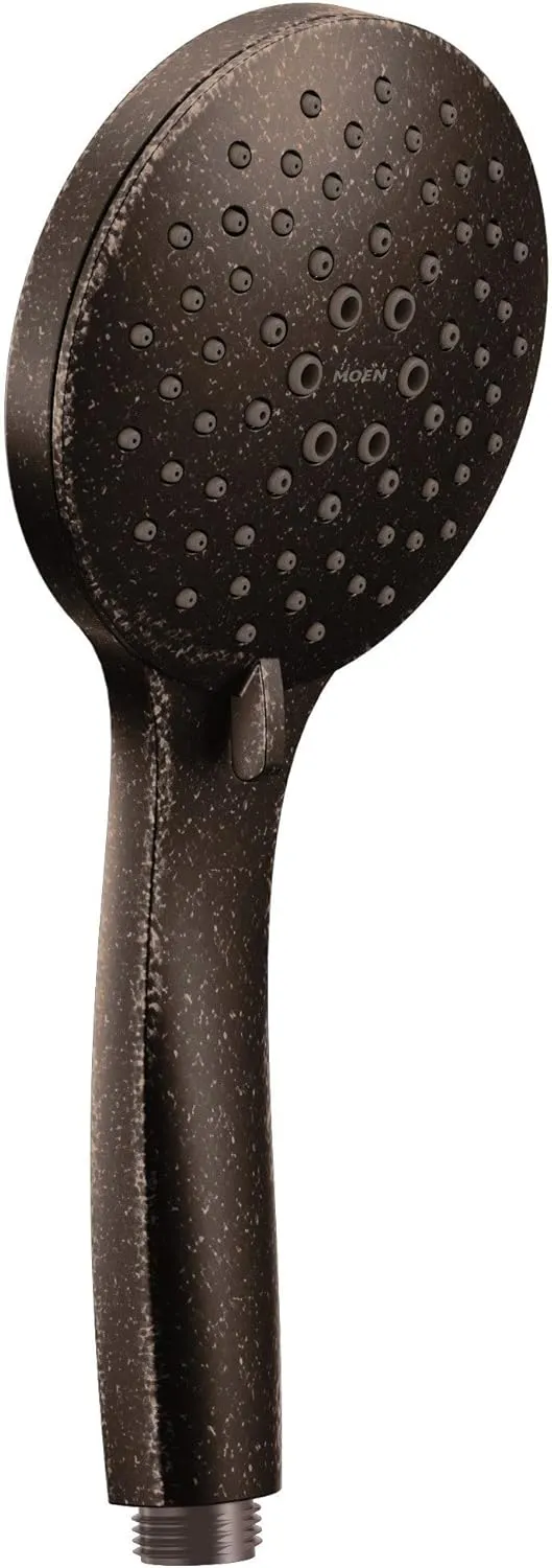 Moen 189315ORB Eco-Performance Handheld Shower Head, High-Pressure Handshower with Five Function Spray Jet, Oil Rubbed Bronze
