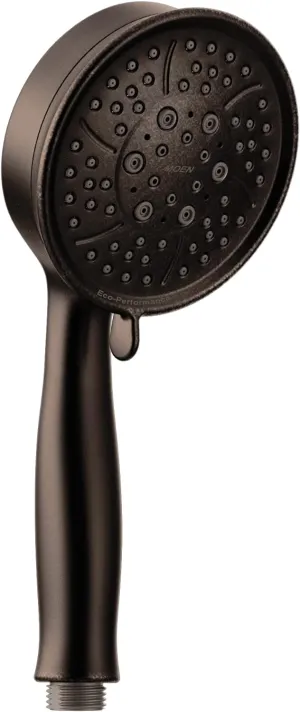 Moen Oil Rubbed Bronze Replacement 4-Function Eco-Performance Handheld Showerhead, 164927ORB
