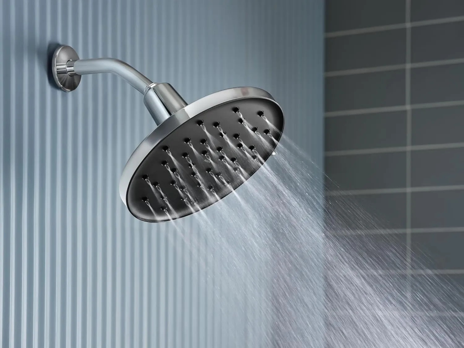 Moen Verso Chrome Adjustable 9" Diameter Eco-Performance 1.75gpm Spray Head Rainshower, 220R3EP