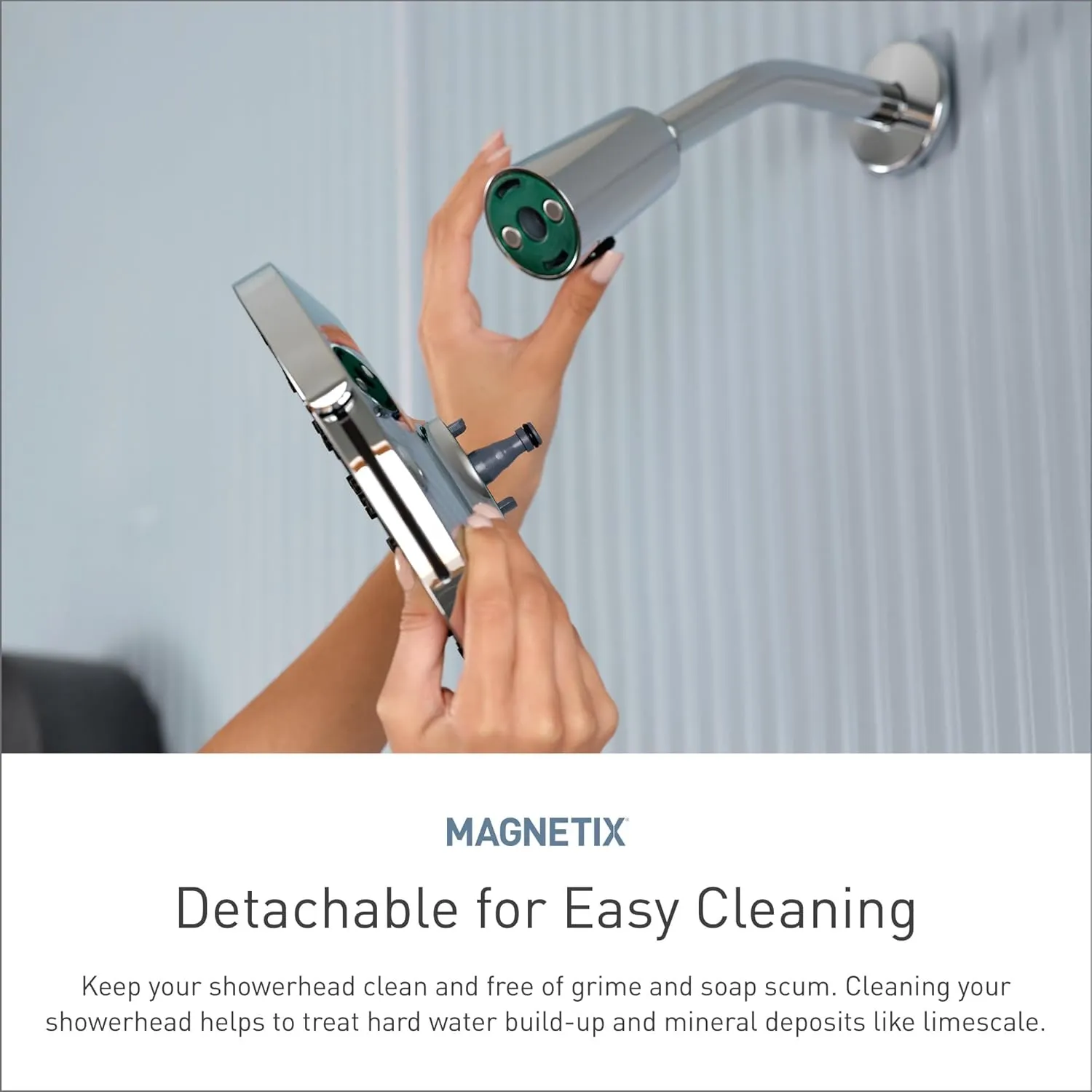 Moen Verso Chrome Adjustable 9" Diameter Eco-Performance 1.75gpm Spray Head Rainshower, 220R3EP