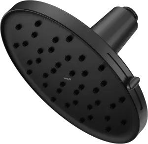 Moen Verso Matte Black Adjustable 9" Diameter Eco-Performance 1.75gpm Spray Head Rainshower, 220R3EPBL