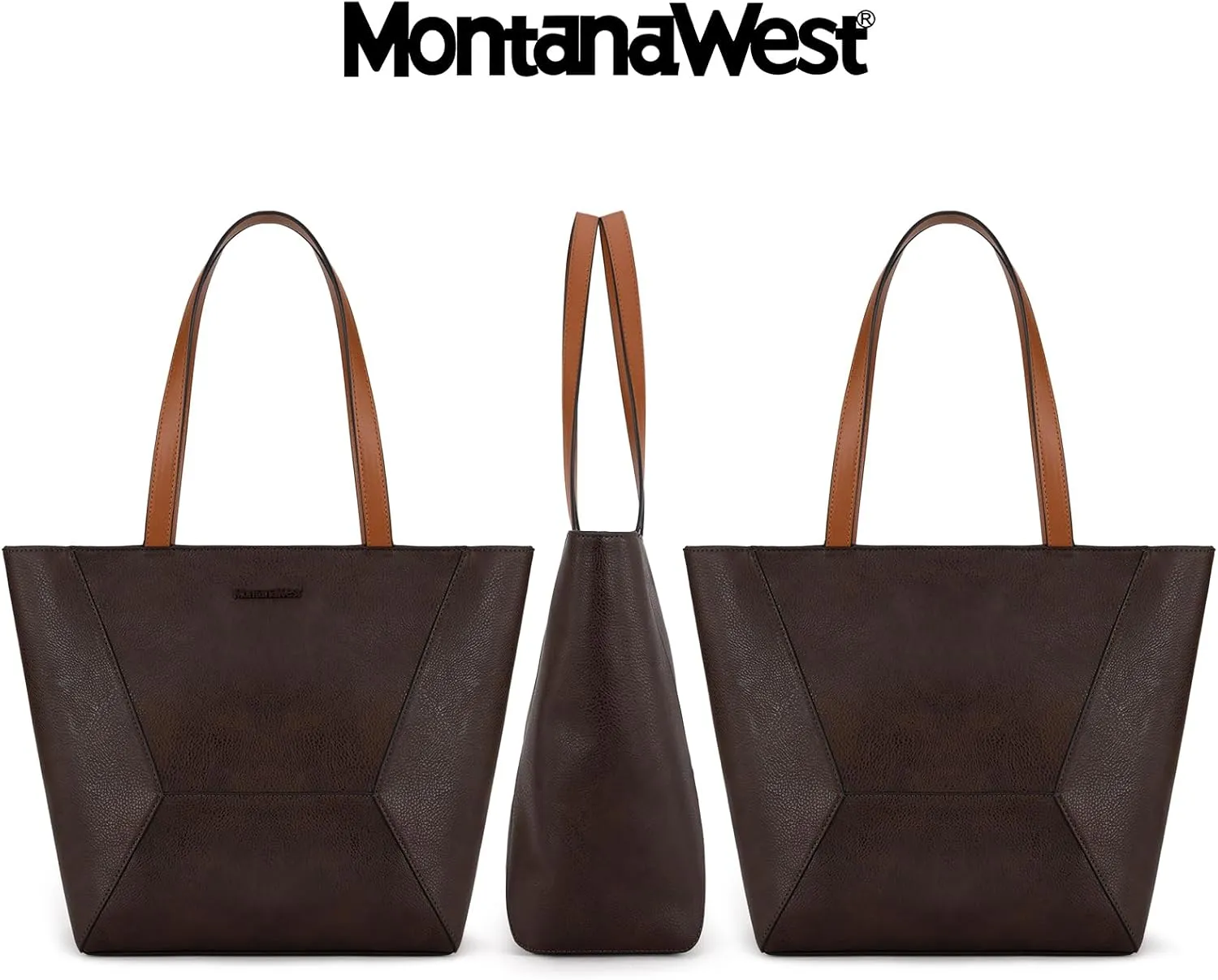 Montana West Tote Bag for Women Work Top Handle Handbags and Purses