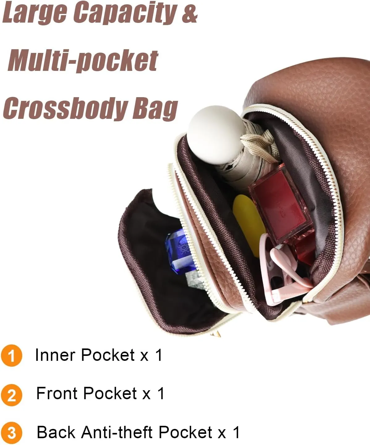 Mothers Day Gifts for Wife Mom Unique Mom Gift Ideas from Daughter Son Husband Crossbody Bag Anniversary Birthday Gifts for Women Small Sling Bags Fanny Pack Christmas Gifts