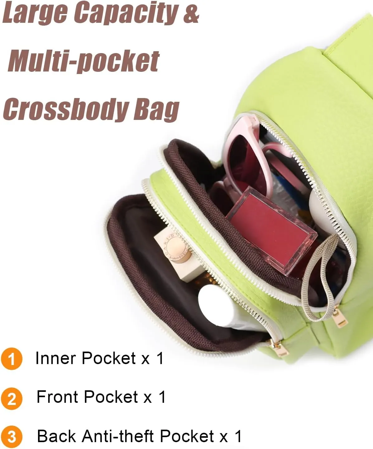 Mothers Day Gifts for Wife Mom Unique Mom Gift Ideas from Daughter Son Husband Crossbody Bag Birthday Gifts for Women Small Sling Bags Fanny Pack