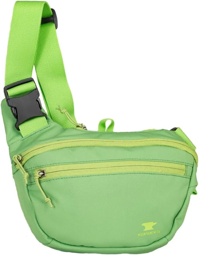 Mountainsmith Knockabout Lumbar Waist and Fanny Pack Hybrid Crossbody Shoulder Multi-Sport Sling Bag with Pockets and Headphone Port