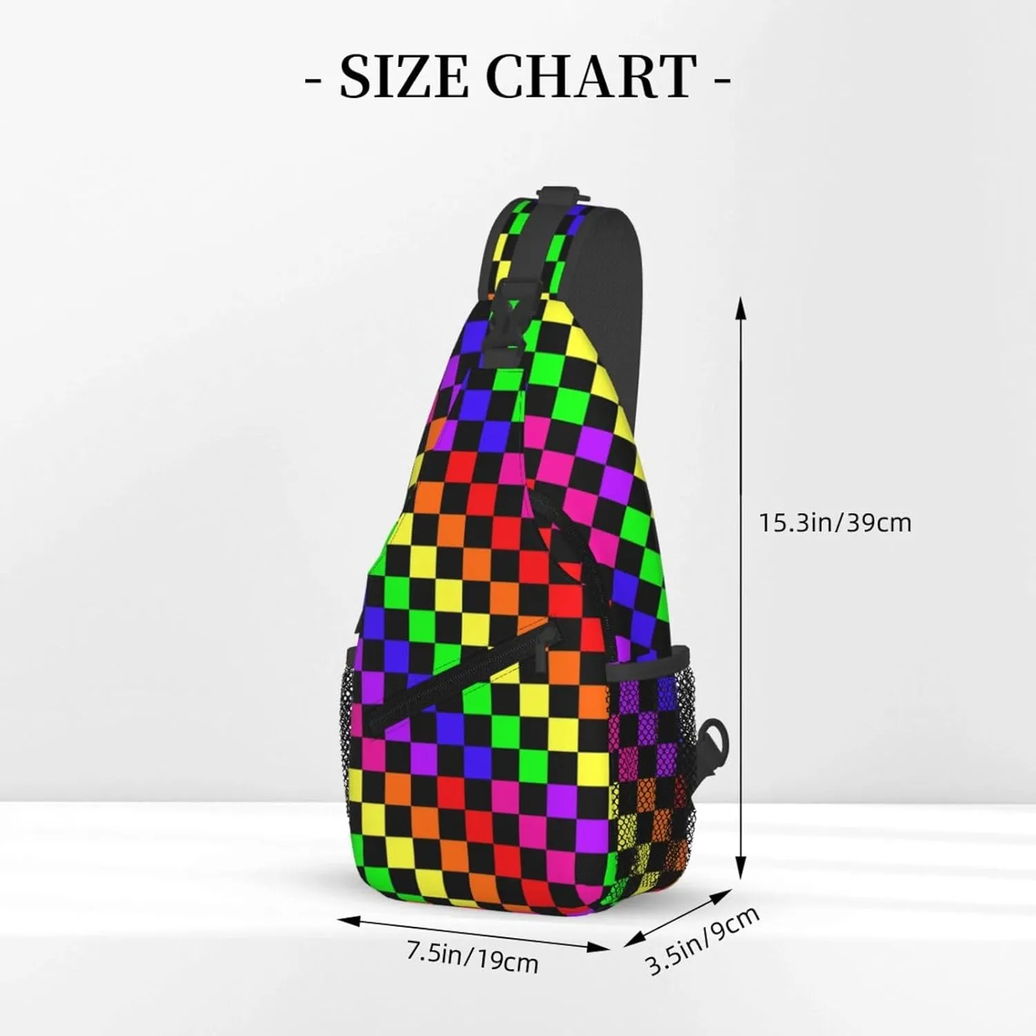 Mushroom Crossbody Bag Adjustable Sling Bag Casual Chest Bags Travel Shoulder Backpack