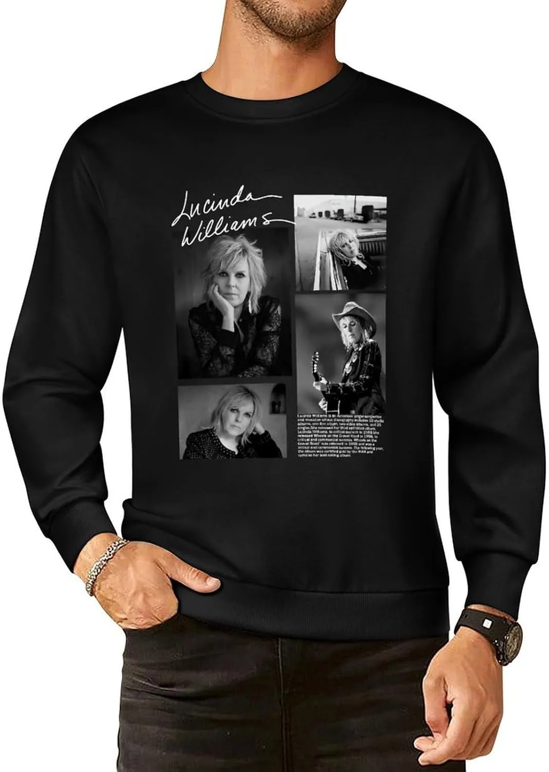 Music Sweatshirt Mens Graphic Hoodie Fashion Cotton Sweater